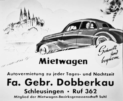Kinowerbung aus den 50iger Jahren