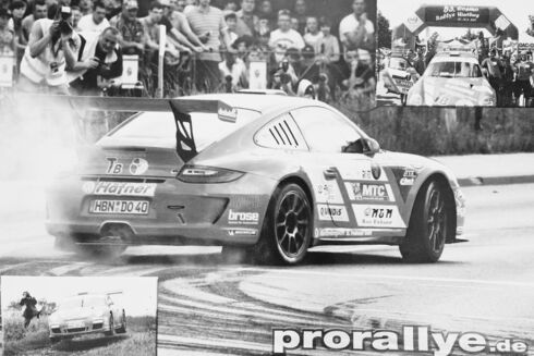 Olaf + Alexandra Dobberkau bei der Deutschen Rallyemeisterschaft