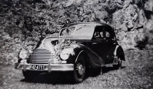 Hochzeitsauto 1953  EMW 340